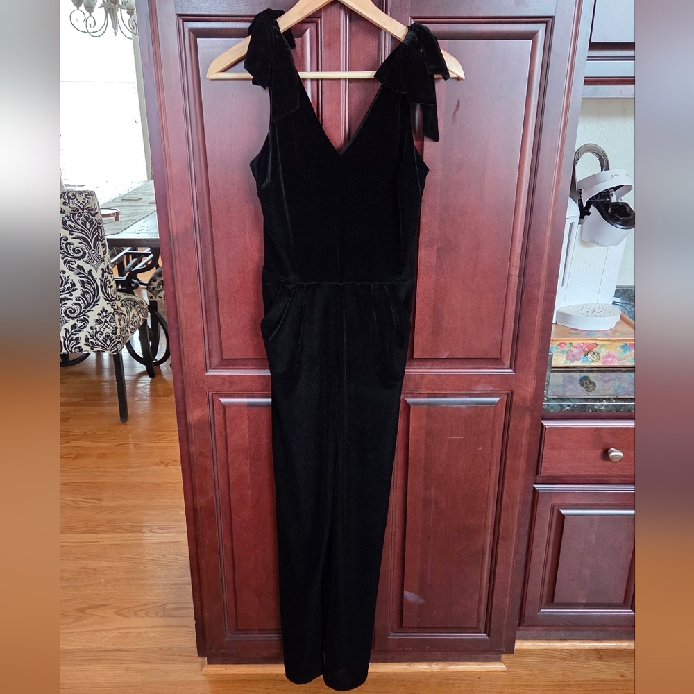 Aqua Black Velvet Garment